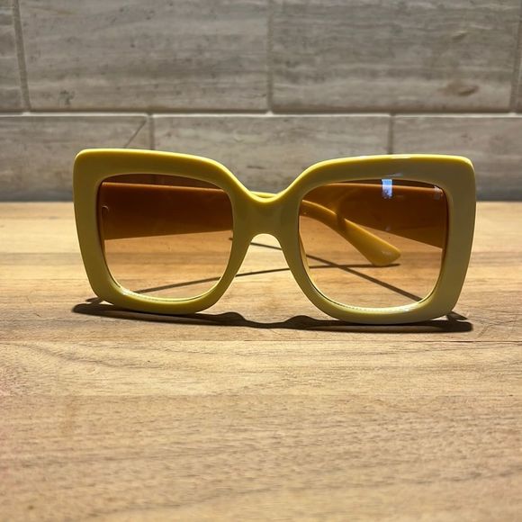 Anthropologie Accessories - Anthropologie Yellow Sunglasses